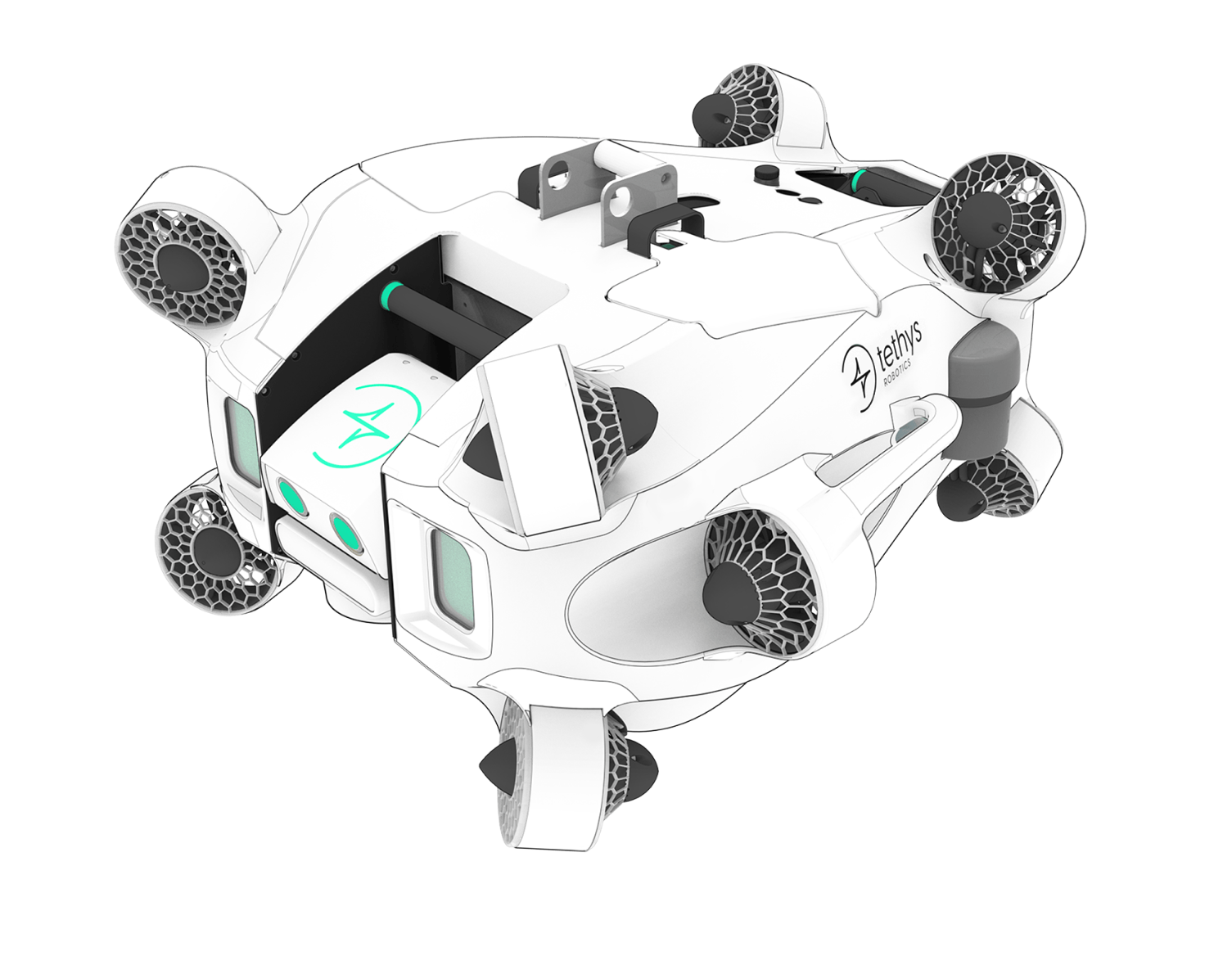 Tethys ONE autonomous underwater inspection drone